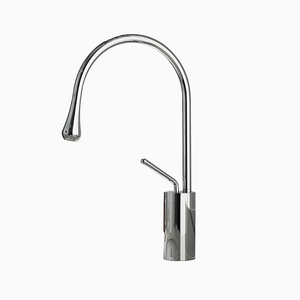 Hiện Đại Sang Trọng Duy Nhất Lỗ Brass Lưu Vực Mixer Vòi Nước Thiết Kế Độc Đáo Chải Vàng Kết Thúc Duy Nhất Xử Lý Gốm Van Lõi Phòng Tắm - Product Image 5