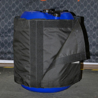 HEATON SF500 Calentador de Tambor de 50L (13 Galones) de Temperatura Fija, Fabricado en Italia, 220-240V 1200W, Ahorro de Energía, para Interiores/Exteriores