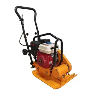 Alta qualidade Honda GX160 Road Plate Compactor Gasolina Reversível Placa Vibratória Compactador