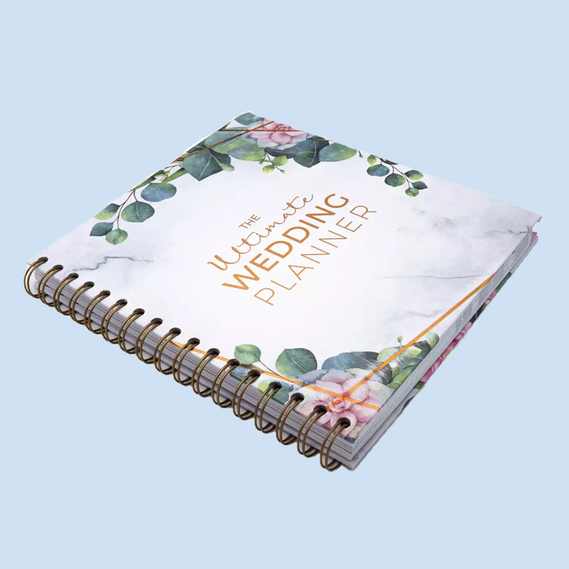 Каталог на заказ, проволочный спиральный буклет, брошюра, печать книг