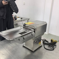 Machine à découper la viande portable de qualité supérieure, standard d'exportation, à fonctionnement stable, pour la préparation des aliments en magasin de proximité