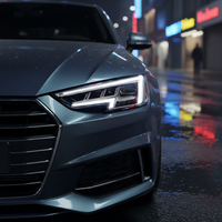 Ensemble de phares LED à matrice complète pour Audi A4 B9 2016 2017 2018 2019 avec DRL, clignotants dynamiques, remplacement direct OEM