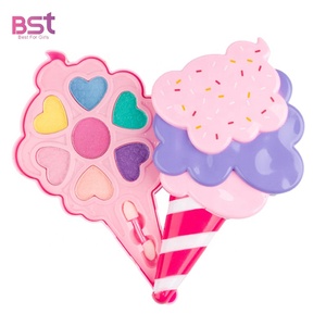 Ensemble complet de robes, <span class=keywords><strong>jeu</strong></span> de <span class=keywords><strong>maquillage</strong></span> DIY, chaussures à talons hauts de princesse lavables, boîte de <span class=keywords><strong>maquillage</strong></span>, jouet - Product Image 6