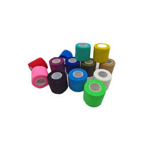 自己粘着包帯 プリント 簡単剥がせる 快適 粘着性なし 粘着性のある包帯ではない カスタマイズ可能 人体と動物用 多色 - Product Image 2