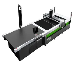 Vale la pena <span class=keywords><strong>comprar</strong></span> textil/tela/ropa máquina cortadora de cuchillos vibratorios CNC tela de tapicería máquina de corte y corte multicapa - Product Image 1