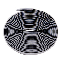 Lacets Weiou 6 mm de type ovale, épais, bicolores, pour ajustement de ceinture, pantalon, bande élastique, chaussures décontractées, accessoires pour pantalons de survêtement