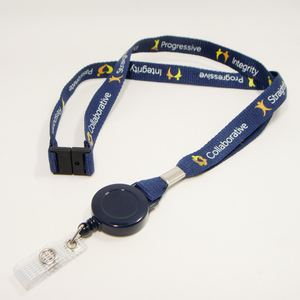 Porte-badge d'identification de recul de bobine rétractable de 2.0 cm lanière accessoire lanières d'outil rétractables - Product Image 3
