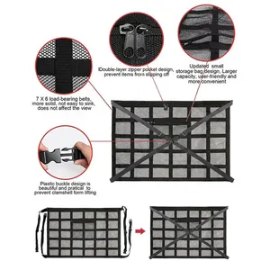 Xe Tổ Chức Nội Thất Hàng Hóa <span class=keywords><strong>Net</strong></span> Mái Lưu Trữ Túi Lưới Thoáng Khí Túi Cho Tự Động Đóng Cửa Tidying Phụ Kiện Mái Lưu Trữ <span class=keywords><strong>Net</strong></span> - Product Image 2