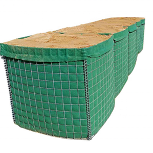 Barriere Difensive Resistenti Muro di Sabbia Difensivo Bastioni Gabion Barriera in Rete Saldata - Product Image 2