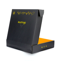Logotipo de marca personalizado Embalaje Cajas Corrugado Mailer Ropa Rosa Cajas de envío
