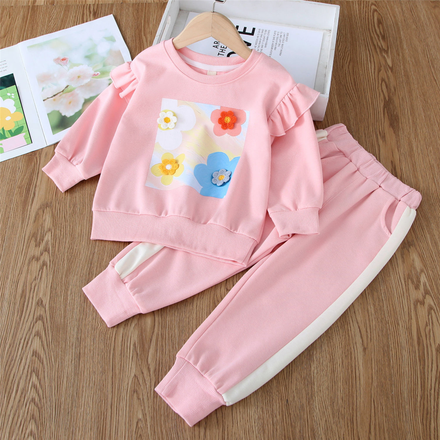 Aile Rabbit New Baby Clothing Girls Fall Cute Clothing Set