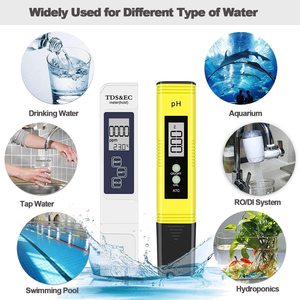Set di combinazione Tester di qualità dell'acqua, TDS dell'acqua & <span class=keywords><strong>PH</strong></span> Meter per uso idroponico - Product Image 2