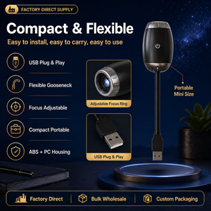 Mini projecteur d'étoiles USB pour voiture et chambre, lampe de projection HD du ciel nocturne pour une ambiance romantique, décoration de plafond de chambre - Product Image 3