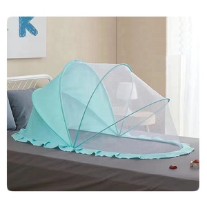 Portable Foldable Baby Bed Mosquito <b>Net</b> Polyester <b>Net</b> Stop Baby From Climbing Out - Product Image 1