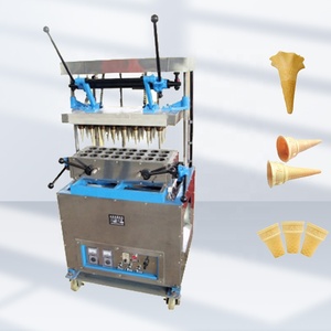 เครื่องทำโดนัทไอศกรีมคุณภาพสูง รูปทรงกรวย ถ้วย วาฟเฟิล บิสกิต - Product Image 5