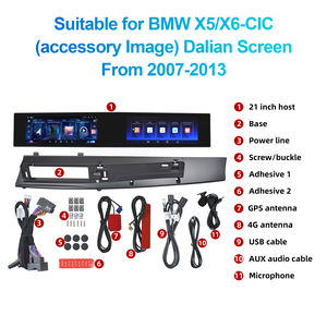 Navihua Nouveau design pour BMW X5 E70 X6 E71 CCC CIC 2007-2013 Autoradio multimédia pour lecteur DVD Android Double écran Carplay <span class=keywords><strong>GPS</strong></span> - Product Image 5