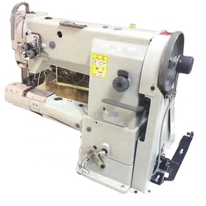 Machine à <span class=keywords><strong>coudre</strong></span> pour sacs en <span class=keywords><strong>cuir</strong></span> à double aiguille à grande ouverture pour matériaux épais 1342 - Product Image 1