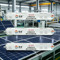 Colle adhésive en silicone pour panneaux solaires photovoltaïques de décoration, pour profilés en aluminium, provenant du fabricant chinois