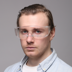 透明な防霧安全眼鏡スクラッチと耐衝撃性メガネを建設作業で最適な目の保護のために - Product Image 2