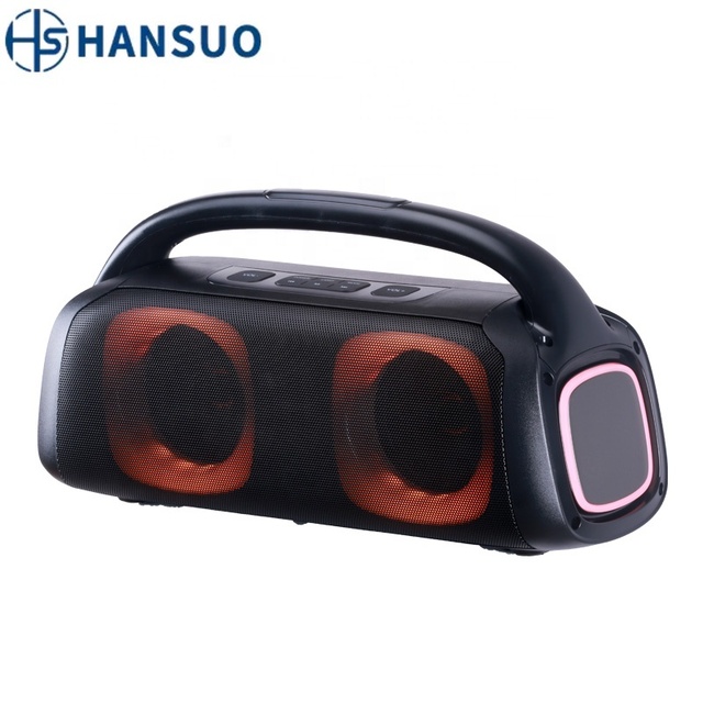 Dual 5.5 Inch Portable LED RGB Lighting DJ Speaker Home Theater Sound System WiFi Low Price Party Speaker for Home Use