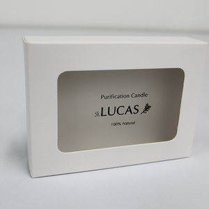 Caja de Regalo de <span class=keywords><strong>Papel</strong></span> con <span class=keywords><strong>Ventanas</strong></span> de PVC, Diseño de Impresión Personalizada <span class=keywords><strong>para</strong></span> Envases de Cosméticos 100% Naturales - Product Image 6