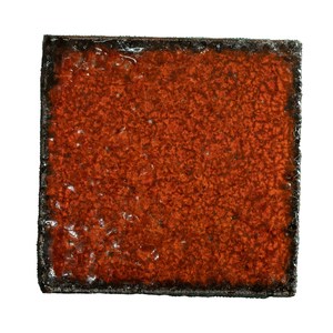 Màu đỏ cam tùy chỉnh gạch 10x10cm nhà bếp và phòng tắm ốp tường trang trí, 6-inch nhà hàng tường sang trọng gạch cổ khách sạn - Product Image 5