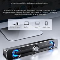 Speaker Komputer Berkabel 5.0 dengan Kabinet Plastik USB Mini Subwoofer Desktop-Desain Kreatif Personalisasi Grosir