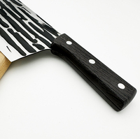 Nouvelle arrivée Couteau de chef forgé pleine soie bon marché Couteau de boucher chinois couperet en acier inoxydable pour la cuisine Viande Légumes