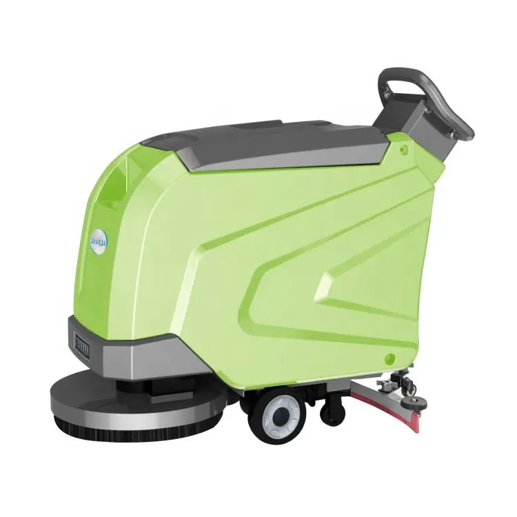 Commercial Battery Operated Hand Push Industrial Electric Floor Washing Machine Floor Scrubber Cleaner