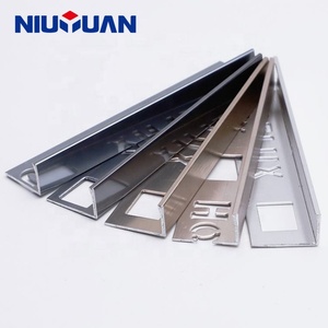 Profilo Angolare in Alluminio a L di Alta Qualità NIUYUAN, Personalizzabile nel Colore, <span class=keywords><strong>per</strong></span> Bordi di <span class=keywords><strong>Piastrelle</strong></span> in Marmo - Product Image 4