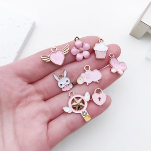 PDANY Wholesale Hot Sales Mixed Shapes Mixed Sizes Charm Pendant Drop Earrings Chain Diy Alloy Craft <strong>Jewelry</strong> Making <strong>Supplies</strong> - Product Image 3