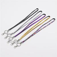 CH Wholesale Sublimation Printing Polyester Lanyards With Logo Custom Certification Keychain OEM ODM ECO Promotion Event Gifts