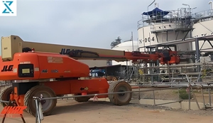 מעלית עכביש JLG 1100SJ משומשת, מנוע דיזל, גובה עבודה 33.5 מטר, קיבולת פלטפורמה 250 ק\"ג, מנוע 55 קילוואט, תחזוקה קלה. - Product Image 4