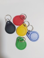 125KHz LF EM4305 T5577/13,56 MHz HF F08 Chip RFID-Tag Umschreib bares ABS Smart NFC-Schlüssel anhänger