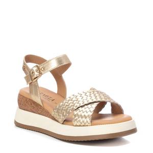 Sandalo con Zeppa da Donna Carmela Oro 161391 Stile Platform - Product Image 2