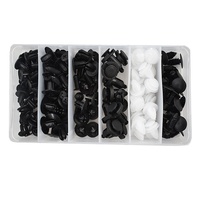 Assortiment de 100 clips de fixation pour voiture, taille 6, rivets à pression, panneau de porte, pare-chocs