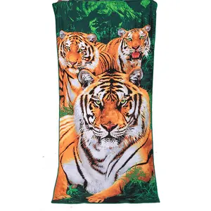 Best selling anime 100% cotton bath promotional drawstring sportpacks with beach towel