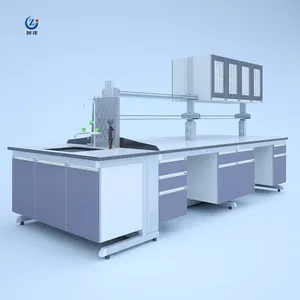 מפעל ישיר מכירות מעבדה עם מגיב מדף מגירת פיזי כימיה רפואי מעבדה רהיטים