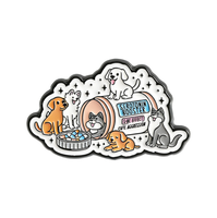 Broche émaillée Arbre de Noël en forme de livre, Décoration de Noël pour les amoureux des livres, Badge commémoratif personnalisé, Vente en gros