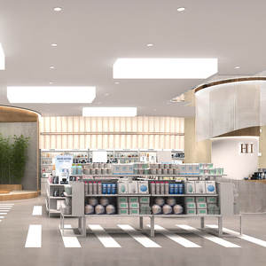 13-ZhMS-A Design de magasin personnalisé Série Zhenmei Vitrine de magasin de cosmétiques pour les meubles d'affichage de magasin de détail - Product Image 1