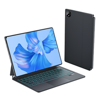 MatePad Pro 11 2022/2024 Modeli için Yeni, Dokunmatik Yüzeyli Kablosuz 7 Renkli Arkadan Aydınlatmalı Ultra İnce Tasarımlı Magic Klavye