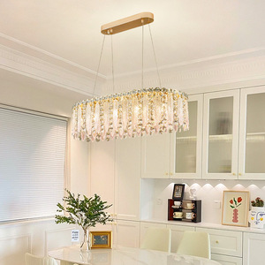 Modern Classic Luxury Crystal Round Chandelier Led <b>Light</b> For Villa Living Room Home Decor - Product Image 2