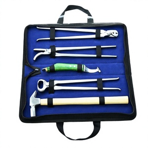 Professional 5pcs Lightweight Farrier Horse Hoof Care Tool Kit 13 Inch Nail <b>Puller</b> Hoof Knife Driving Hammer 12 Inch Nipper - Product Image 1