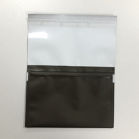 Sacs d'emballage personnalisés en plastique ambré de 25g et 50g pour tabac à rouler, avec fermeture éclair et autocollant