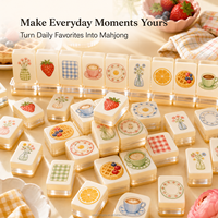 Ensemble de Mahjong Américain Moderne de Luxe Premium en Acrylique Crisloid 9 Florence – En Stock et Expédition Sous 24 Heures