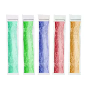 Venta al por mayor personalizado pequeño claro transparente BPA libre Frozip helado Pop molde embalaje helado Pop Popsicle bolsa