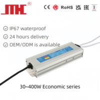 Alimentation à découpage AC-DC à sortie unique 12V JMHC 60W-400W, haute efficacité 89% pour éclairage LED