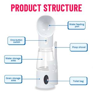 Dog Feeder chai nước lạ <span class=keywords><strong>3</strong></span> trong 1 di động đa chức năng du lịch rò rỉ bằng chứng <span class=keywords><strong>Pet</strong></span> Dog uống xách tay chai nước chó - Product Image 3
