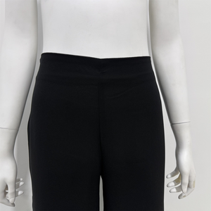 Pantalon long en mousseline de soie pour femme, taille haute élastique respirante, style décontracté ample, nouvelle collection été, grandes tailles - Product Image 4