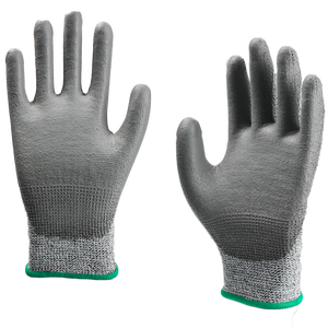 Guantes de alto rendimiento resistentes al corte, protectores de seguridad recubiertos de PU, anticortes, Ansi, nivel 5, HPPE - Product Image 6